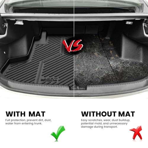 Image of LASFIT Cargo Mat for Acura TLX & Type S 2021-2025 Sedan, Rear Trunk Liner