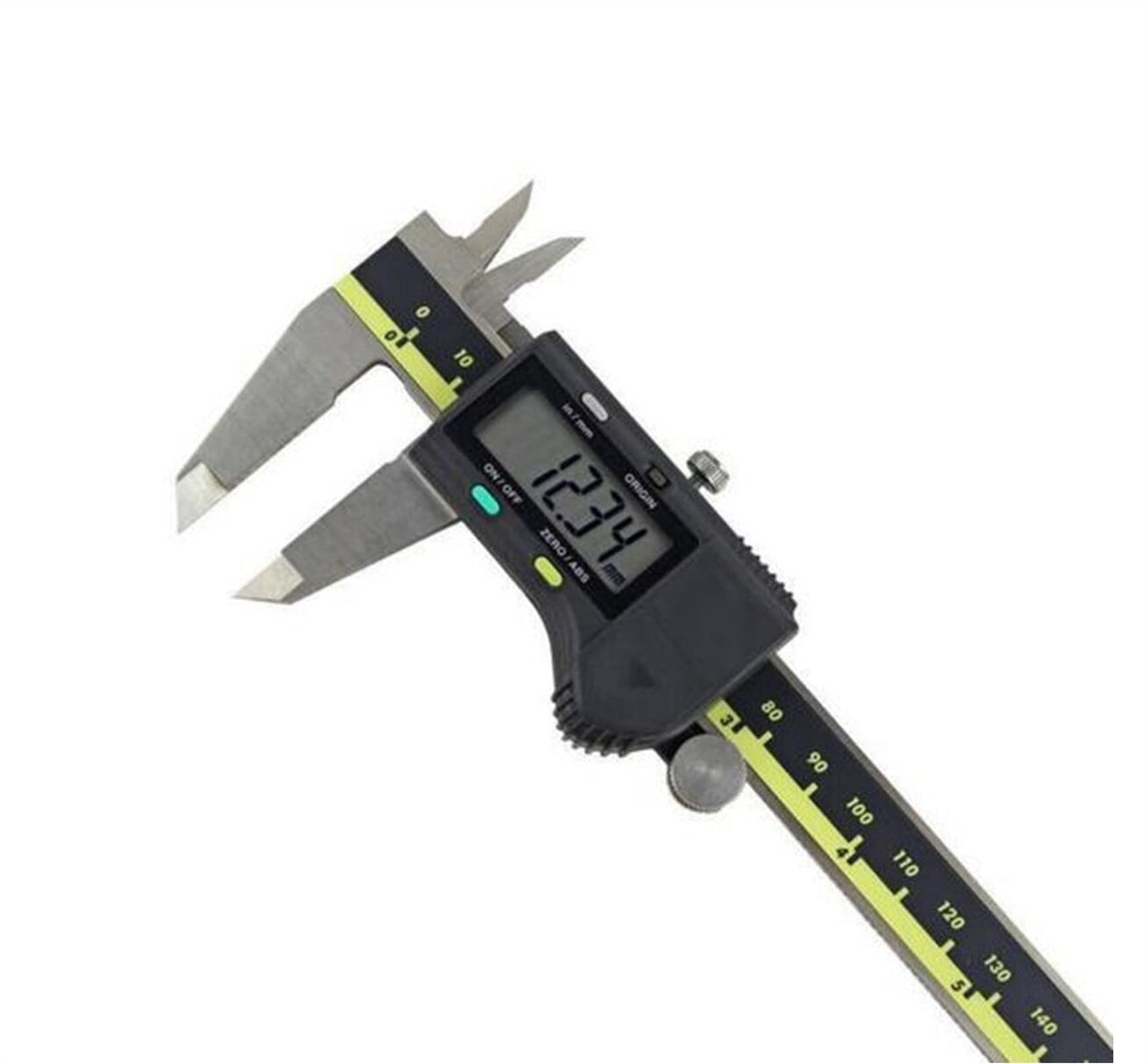 Hydraulisches Crimpwerkzeug Bremssättel Digital-Vernier-Bremssattel 150mm 200mm 500 196 20 LCD Elektronischer Bremssattel Messen Edelstahl Handwerkzeuge für schnelles und effizientes Crimpen(200mm 500