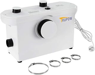 Trupow 600W 110V Macerator Sewerage Pump Waste Water Marine Toilet Bathroom Disposal Laundry