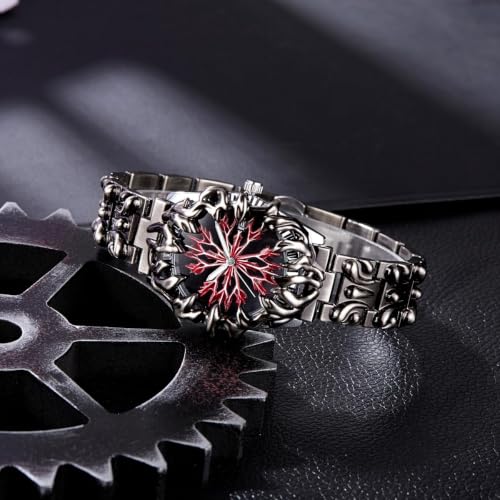 Image of CARLIEN Gothic Claw Watch for Men - Unique Stainless Steel Wristwatch