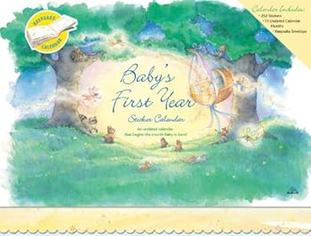 Calendar Baby's First Year 2010 Sticker Calendar Book