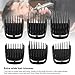 6-Pack Trimmer Guide Comb Guard Set for all 41mm P*hilips Norelco Multigroom T Blade MG5750 MG5760 MG7750 MG7770 MG7785 MG7790 MG7791 MG7796