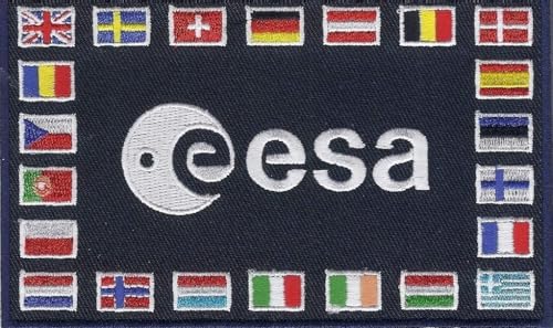 ESA Nationen Patch/Emblem/Sticker quadratisch