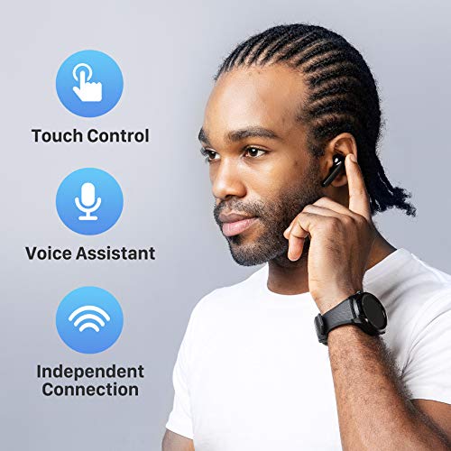 Mobvoi-Earbuds-Gesture-Ecouteurs-Intra-Auriculaires-sans-Fil-Gesture-Connexion-independante-avec-Bluetooth-50-Dual-Mic-Noise-Cancelling-50H-Playtime-avec-boitier-de-Charge