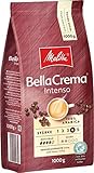 Melitta Ganze Kaffeebohnen, 100% Arabica, Intensives Aroma, kräftiger Röstgrad, Stärke 4, BellaCrema Intenso, 8er Pack (8 x 1 kg)
