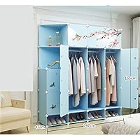 Amazon｜クローゼッ ワードローブ 衣類収納 洋服収納棚 - 組み立て簡単