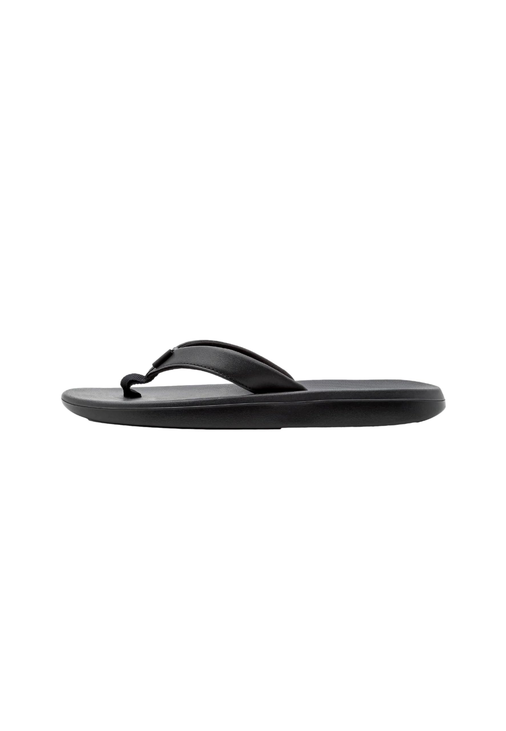 Amazon | Nike Women's Bella Kai Flip Flops (6, Black/Pink