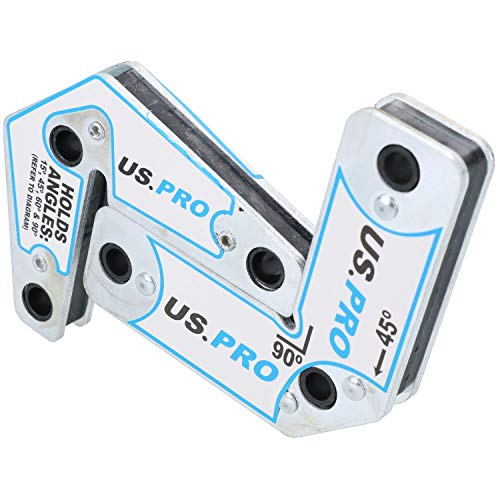 Multi Angle Magnetic Welding Magnets Positioning Kit 15 45 60 90 Degrees 2pc