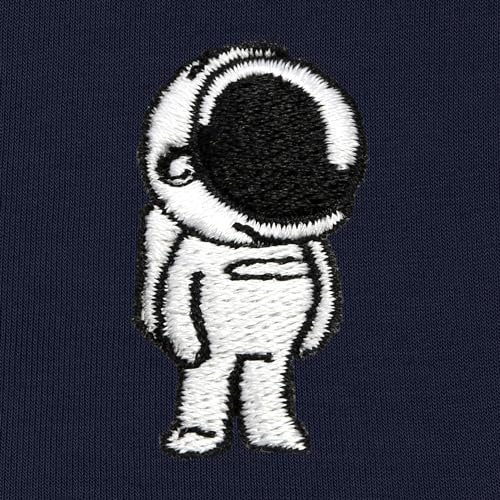 DALIX Astronaut Embroidered Fleece Zip Hoodie Cold Fall Winter Mens2