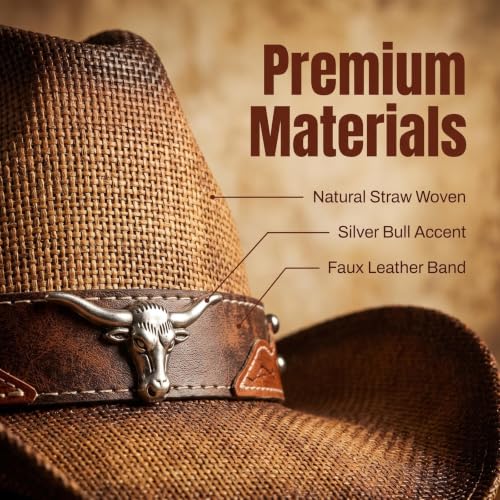 Image of Straw Cowboy Hats for Women and Men