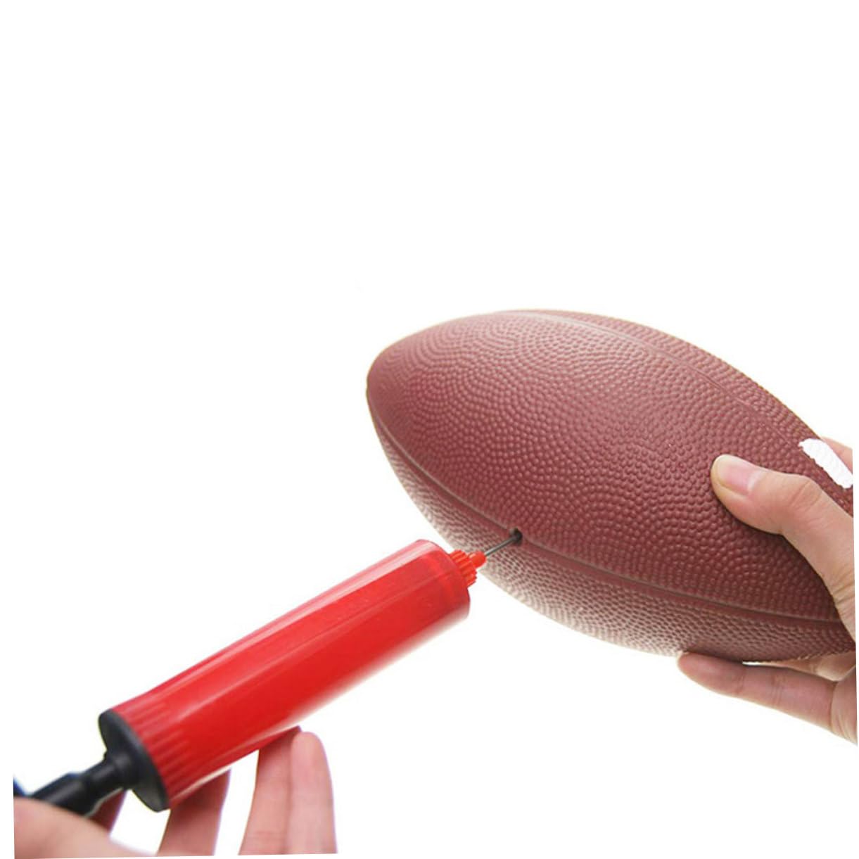 Toddmomy 2 pièces Ballon de Rugby Gonflable Junior Sûr et Doux Ballon Entraînement pour Garçon Fille Éducatif pour Entraînement et Jeu Équipe