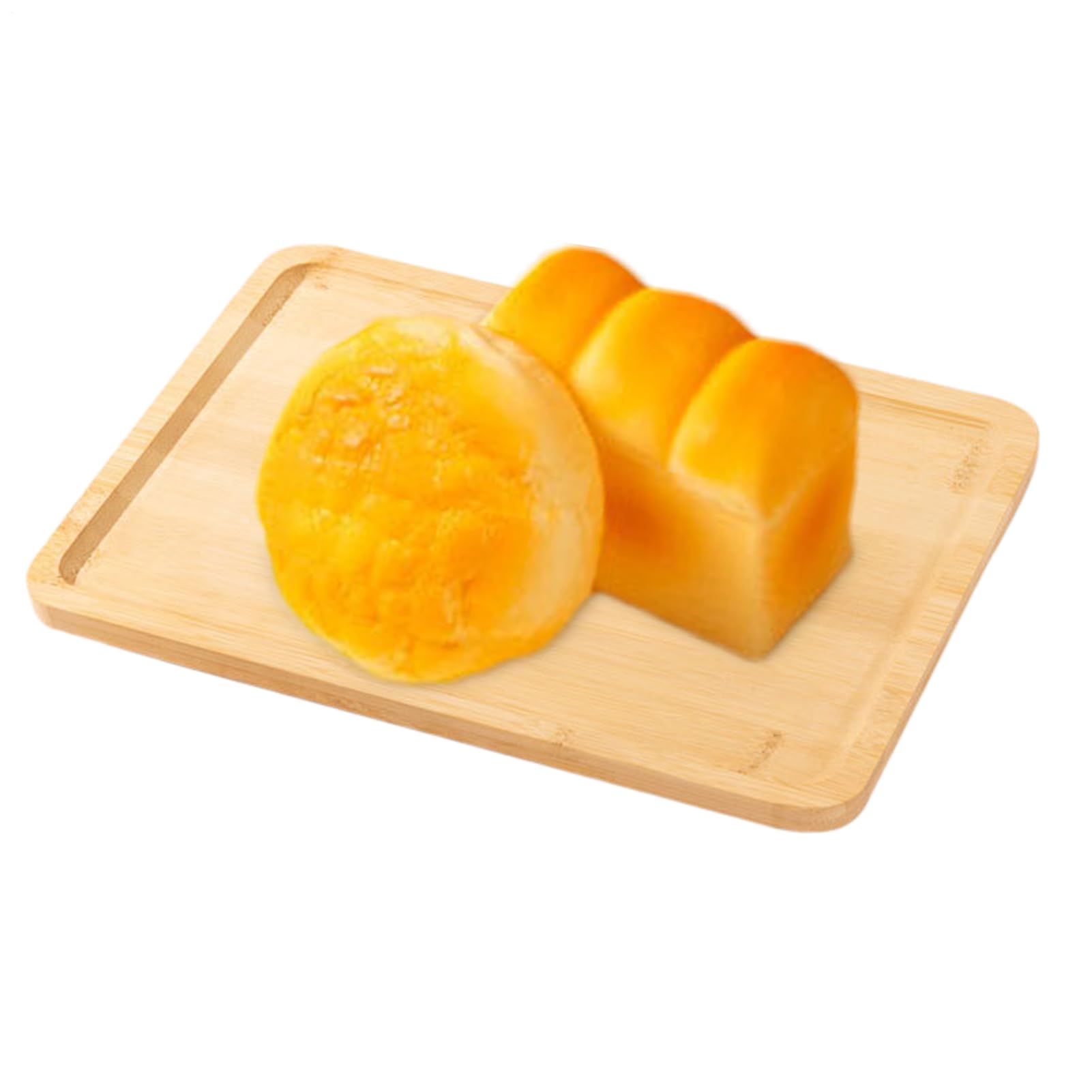 Plateau de service en bois multifonction pour goûter aux fruits thé ou bougies