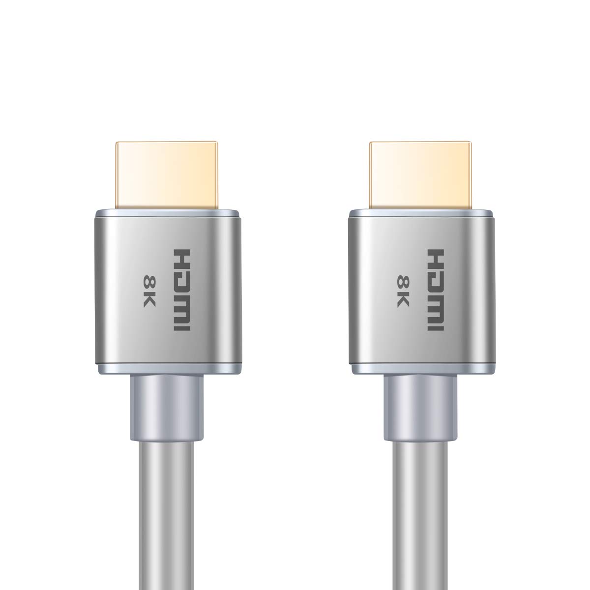 Buyer's Point Ultra High Speed HDMI 2.1 Cable Dynamic HDR 1.8M(6ft) 8K120Hz, 48Gbps, Dolby Vision, eARC Compatible with Apple TV, Nintendo Switch, Roku, Xbox PS4, Projector 2 Pack Gray CL3 Rated