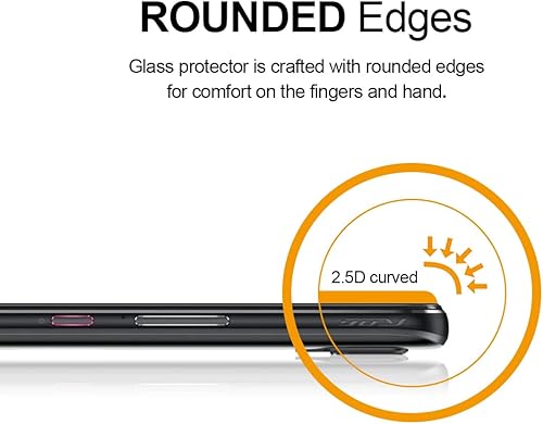 Miniatura 3 de Supershieldz Diseñado para Asus Rog Phone 7 5G y ROG Phone 7 Ultimate Protector de pantalla de vidrio templado, antiarañazos, sin burbujas