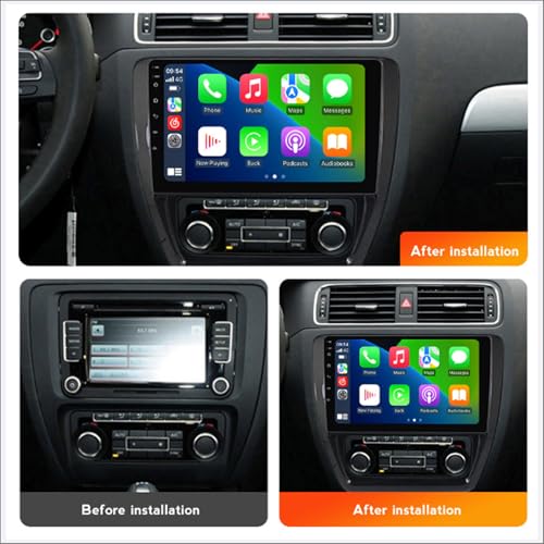 Autoradio Android 15 pour VW Sagitar 2012-2016 avec GPS et écran QLED 2K
