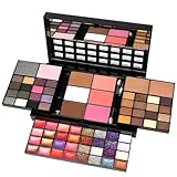 ASWRTYJO 74 Color Eye Shadow Lip Combination Makeup Set Disc Pearl Matte Concealer Beauty