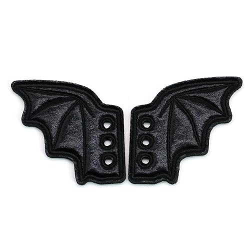 DXYSQRX Shoe Wings Bat Shoe Wings Shoe Decoration Accessories Wings | Super cute,light weight,adorable,thick and sturdy