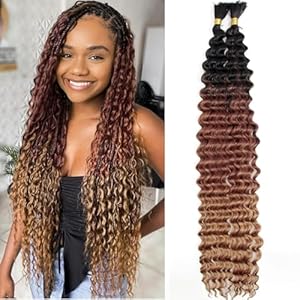 SUYIAPIY Boho Hair for Braiding Cur...