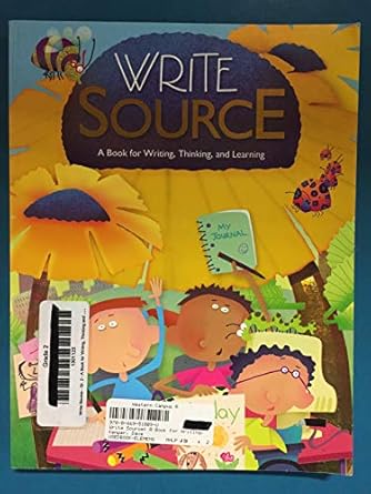 Write Source: A Book for Writing, Thinking, and Learning: Kemper, Dave ...