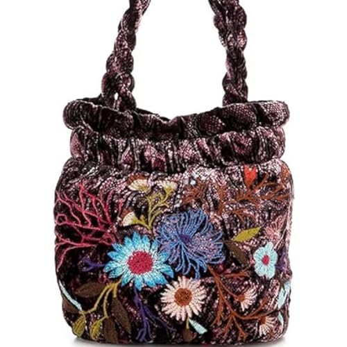 JWLA by Johnny Was Velvet Pouch Bag, Multi4