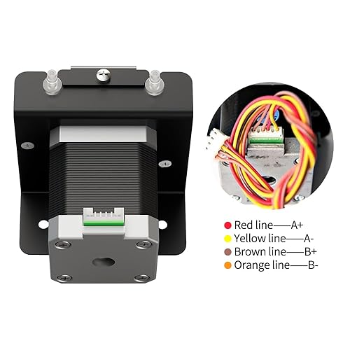 Miniatura 3 de Kamoer KCS 0.0 fl ozmin-4.6 fl ozmin Pequeña bomba peristáltica 24V Motor paso a paso Velocidad ajustable Larga vida útil Bomba de dosificación