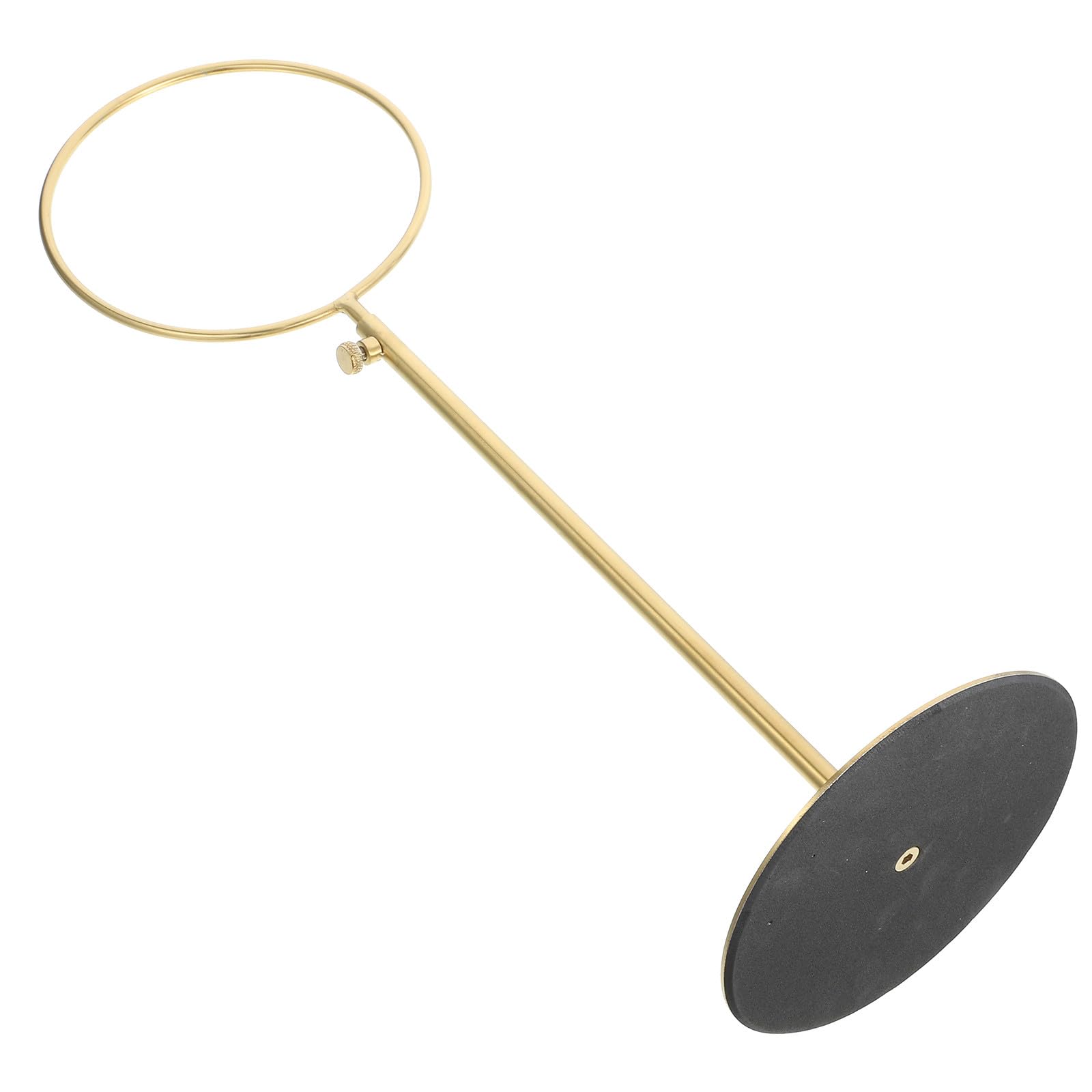 Homoyoyo Perchero para Exhibir Bufandas y Corbatas de Acero Inoxidable Dorado Estructura Resistente Rebabas para Organizar Armario