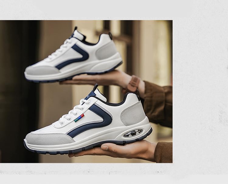 Men's Slip On Sneakers Comfortable Tennis Shoes Gym Non-Slip Running Workout Training Fashion Sneakers4