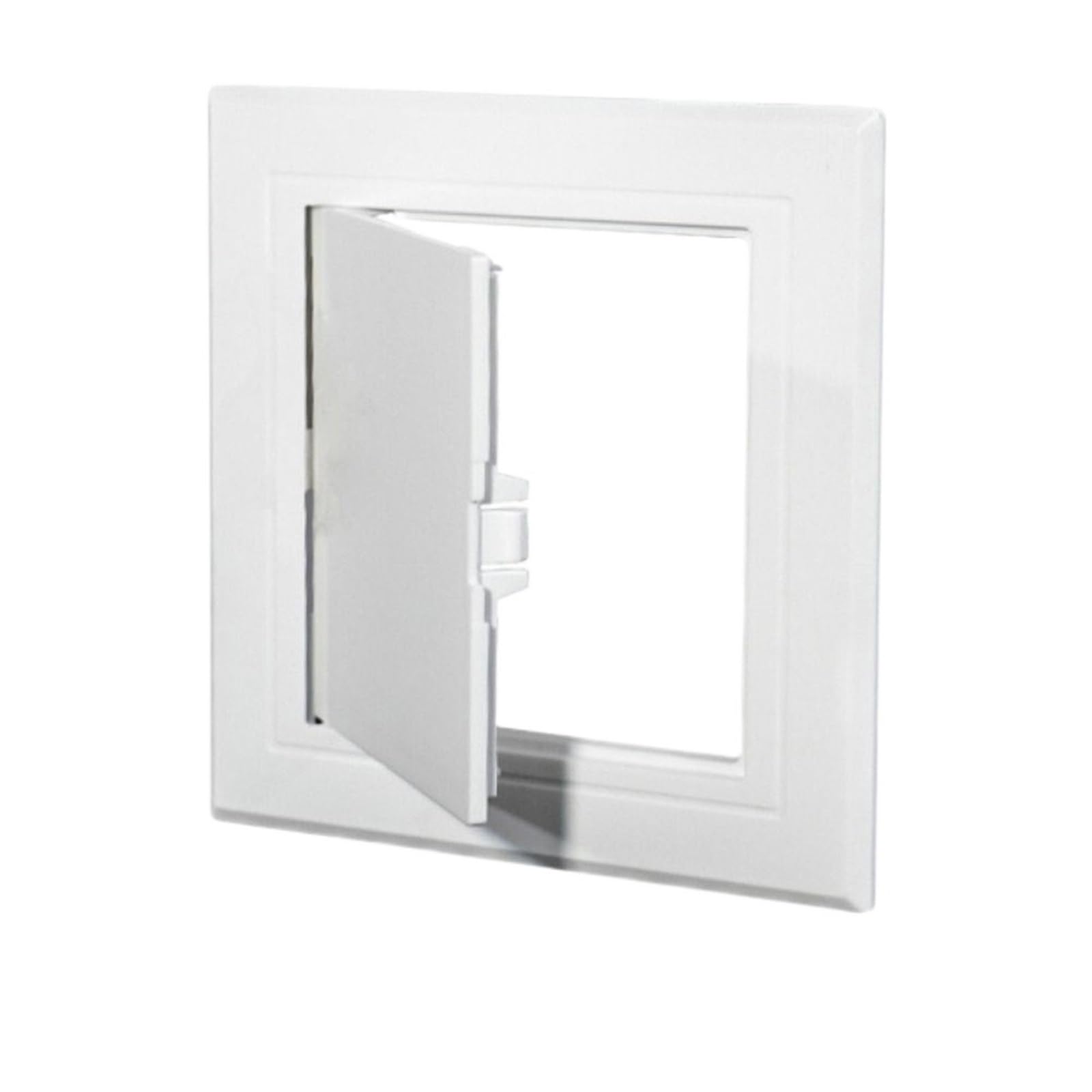 Dunsby One Color Access Panel Access Panel For Drywall 1Pc Self Adhesive Inspection Wall Ceiling White Hatch Cover Universal Plastic(100X100mm)