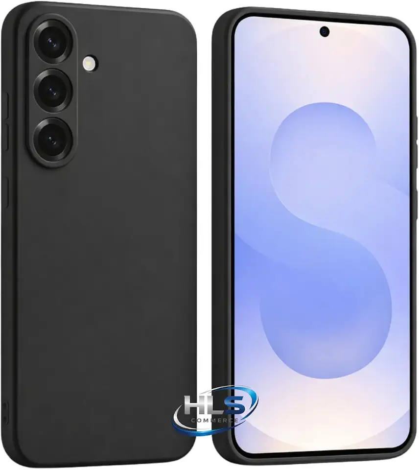 Capa Galaxy S25 FE Aveludada Premium – Capinha S25 FE Ultra Slim, Anti Impacto, Proteção de Câmera, Anti Riscos, Leve e Elegante (PRETO)