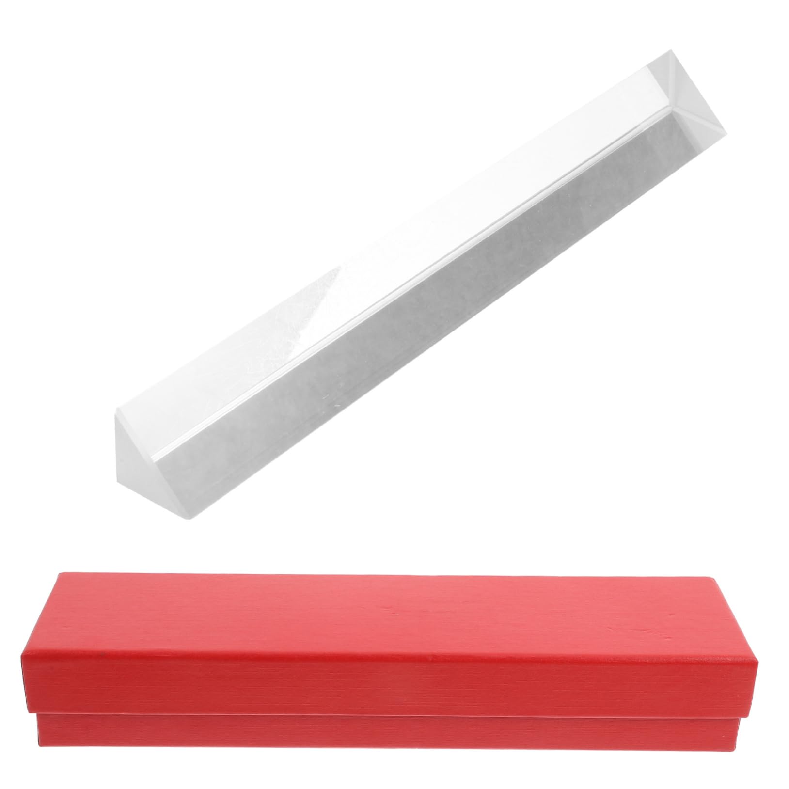 Zerodeko Versatile Crystal Triangular Prism Right Angle Prism for Photography Props and Science Education