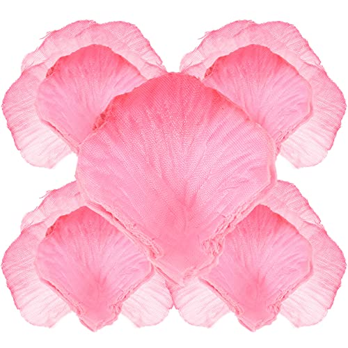 Toyvian 20 Paquetes Pétalos Decorativos Pétalos De Rosa Secos Decoracion para Bodas Propuesta De Pétalos De Flores Pétalos De Flores Secas Cama De Flores Tela De Seda Novia Artificial