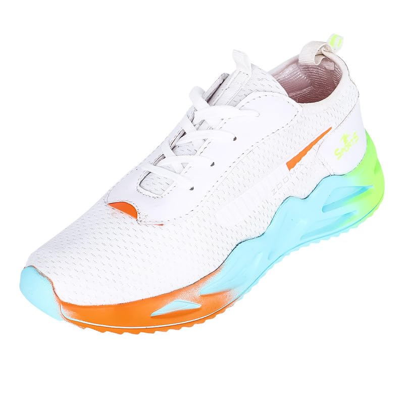 Image of Snatch Breathable Sports Shoes for Men | Lightweight PU Mesh Running & Walking Sneakers | Slip-Resistant Lace-Up Gym Shoes for Training, Gym Hair & Beard Trimmer Included