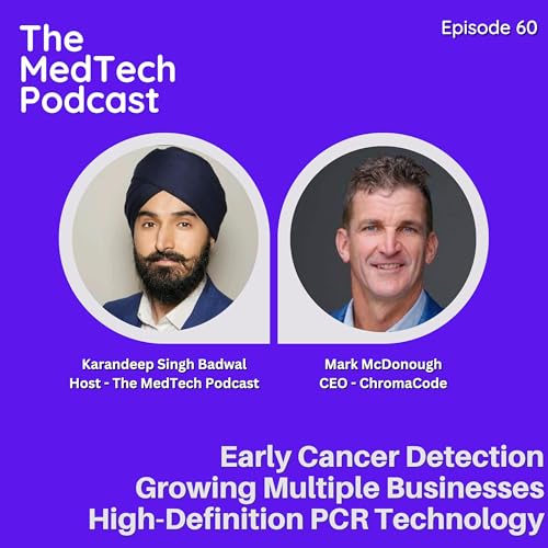 #60 Lung Cancer with Mark McDonough: Biomarker Testing, High Definition PCR Technology, Growing and Selling Multiple Businesses Podcast Por  arte de portada
