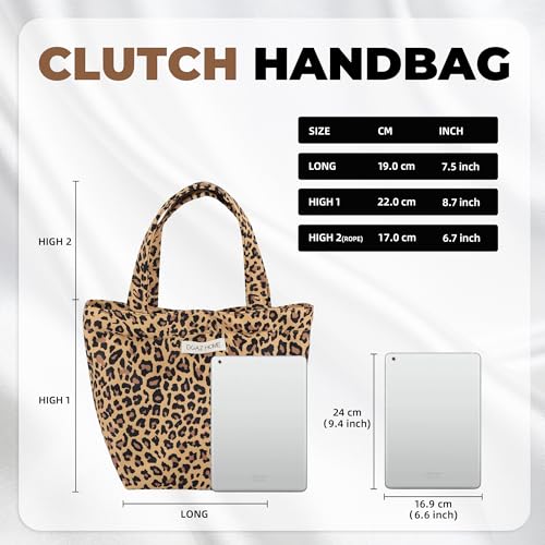 Bolso clutch pequeño de mano para mujer DGAZ miniatura 6