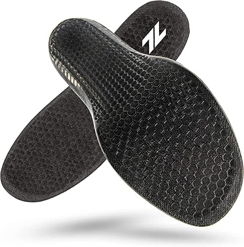 Z-Liner Orthotic Insoles - Full Length Inserts Engineered to Maximize Foot Health & Comfort, Reduce Fatigue, Relieve Foot Pain, Shock Absorption & Cushioning (USA W12/M10.5)