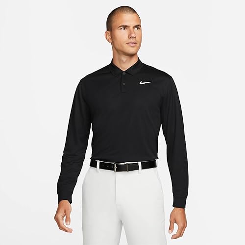 Miniatura 2 de Nike Dri-FIT Victory - Polo de golf de manga larga para hombre