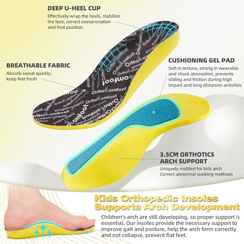 Plantillas Ortopédicas para Niños OrthoComfoot Kids Talla 11 miniatura 5