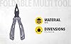 STANLEY Multitool, 12-in-1, Stainless Steel, Black Pouch (84-519K) #1