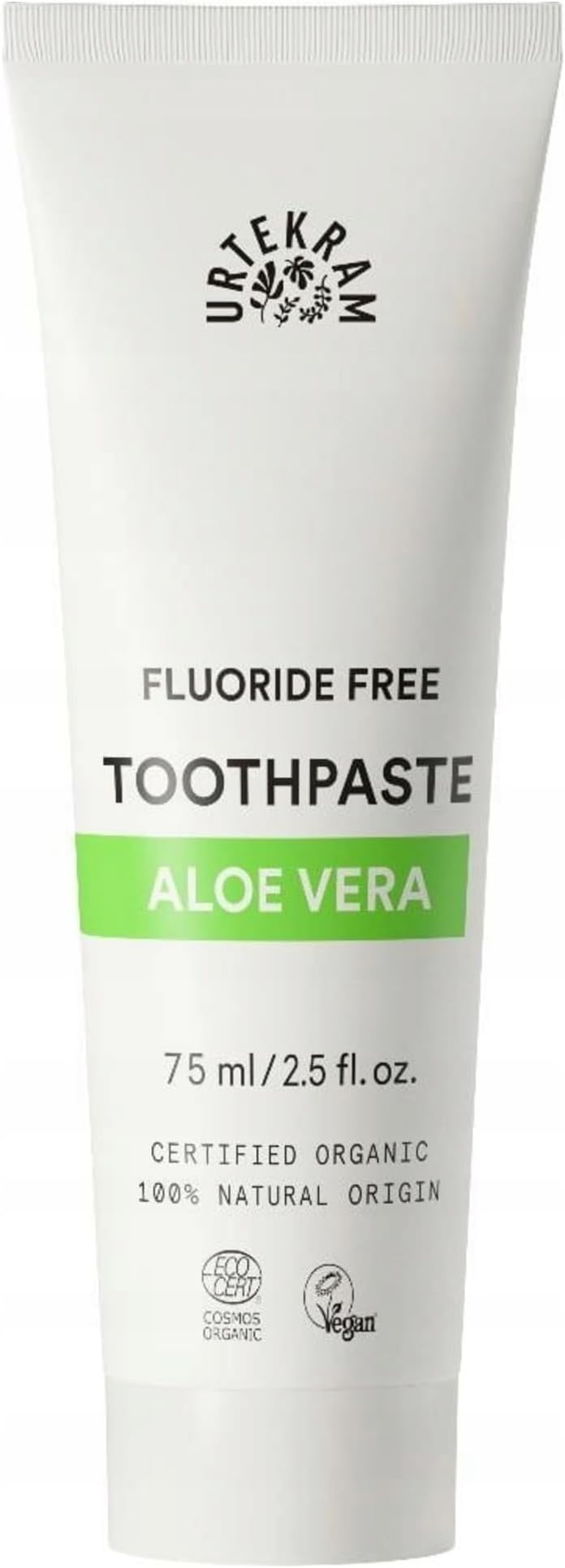 Organic Aloe Toothpaste - Flouride Free (75ml)