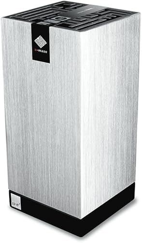 A-Maze - Bloque de cuchillos para encimera, organizador de cocina, organizador de cocina para utensilios, elegante organizador rectangular para