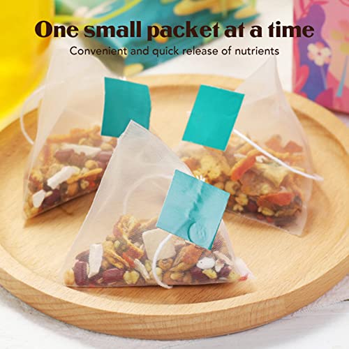 Feijão Adzuki Jobs Chá de Lágrimas, Sabor Natural Pequenas Partículas Triângulos Saquinhos de Chá de