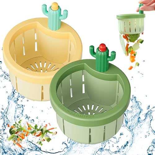 Colador para fregadero cactus de plástico 2 piezas