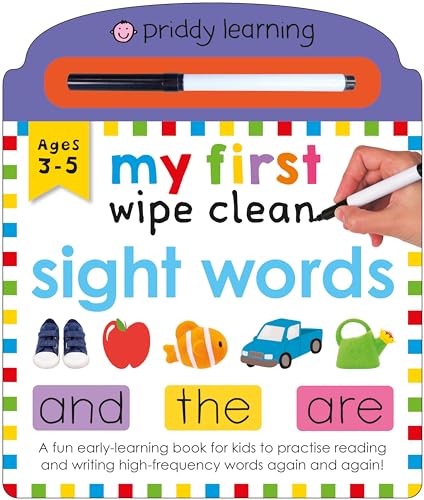 My First Wipe Clean Sight Words: A fun early-learning book for kids to practise reading and writing high-frequency words: 1