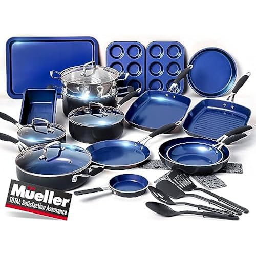 Mueller Sapphire UltraClad Kitchen Induction Pots and Pans Set