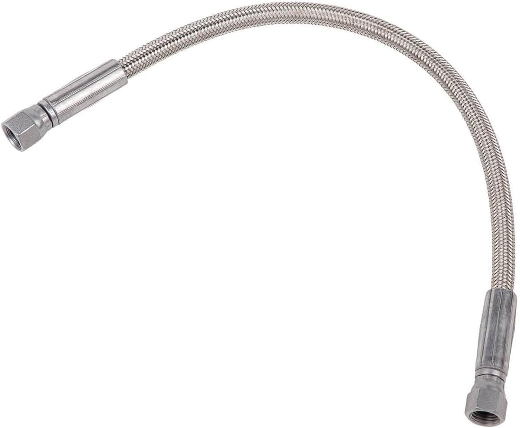 ARB Reinforced PTFE Air Hose JIC-4 0.3M – 0740201, Stainless Steel Braided High Flow Compressor Line – Female JIC-04 37° Flare Fittings, Extension Hose