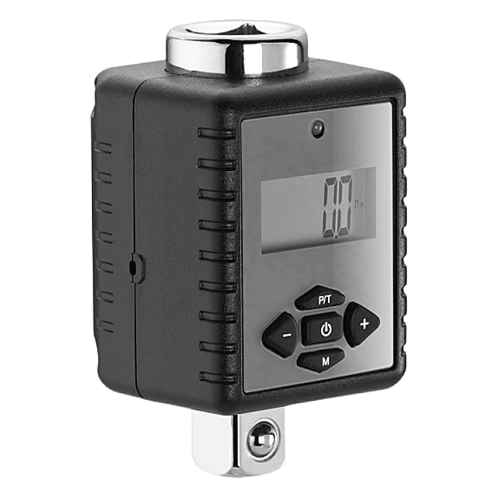 Namvo Digital Torque Wrench 1/2'' Heavy Duty Torque Wrench with 3/8'' and 1/4'' Adapter with LED Buzzer Alert - Image 2