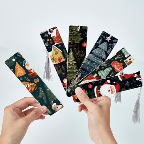 Marque-pages arbre de Noël pour ne plus perdre votre page de lecture
