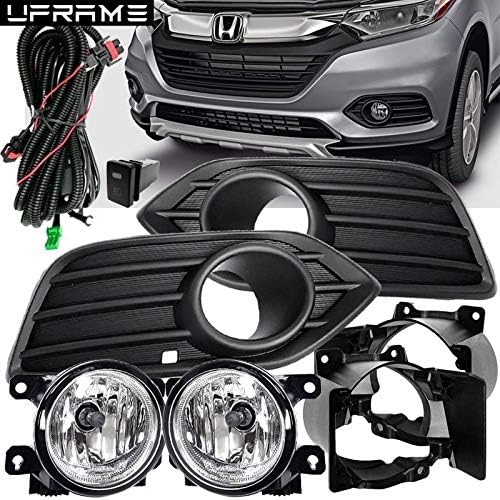 Fog light Kit w/Bezels/Wiring/Switch/Bulbs Fits 2019 2020 Honda HR-V HRV