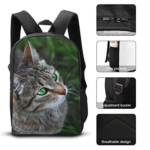 Sac à dos d'école ultra-léger chat : solidité et design 3D supérieur
