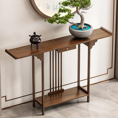 SXKLYRF Mesa de Altar de Bambú Consola